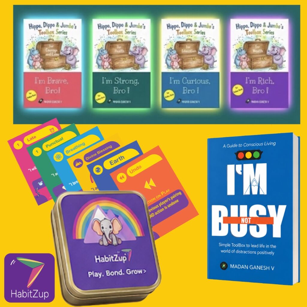 HabitZup Positive Home Starter Pack – Family Reflection & Bonding Bundle